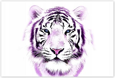 ZeSmakiem 104x70 Delikatna Grafika Tygrys