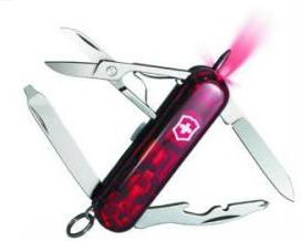 Victorinox Midnight Manager Swiss Army Knife - 10 Functions With LED Light & Ballpoint Pen, 58mm - View #9
