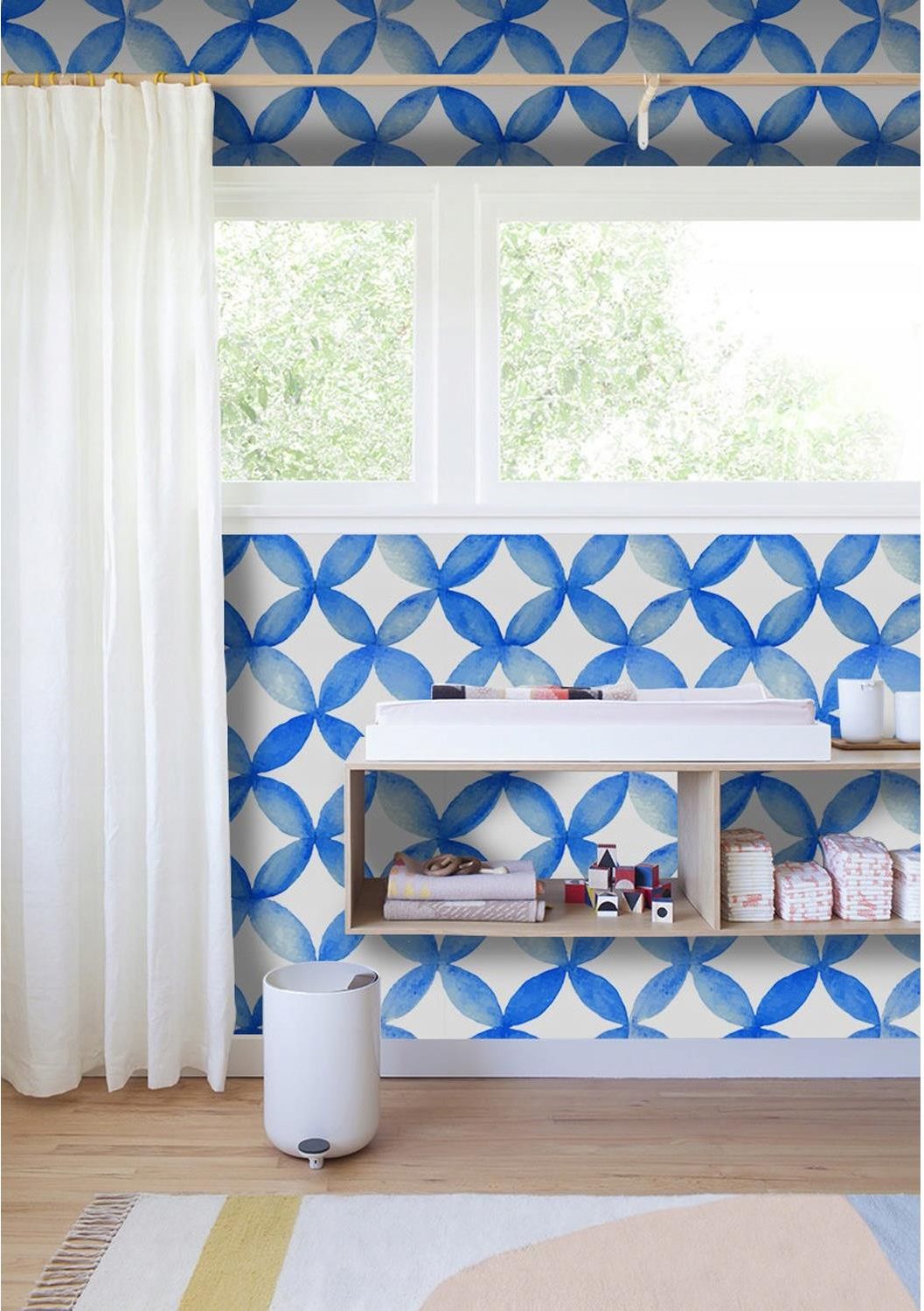 Coloray Decorating Coloray Flizelina Niebieska Akwarela 254x184 - Opinie i ceny na Ceneo.pl