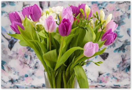 ZeSmakiem 104x70 Bukiet Tulipanów Kwiaty