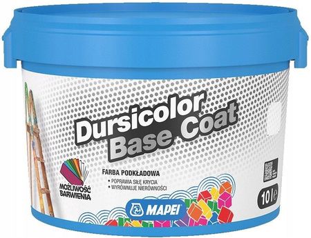 MAPEI DURSICOLOR BASE COAT FARBA GRUNTUJĄCA 10L