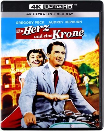 Roman Holiday (Rzymskie wakacje) (Blu-Ray 4K)+(Blu-Ray)