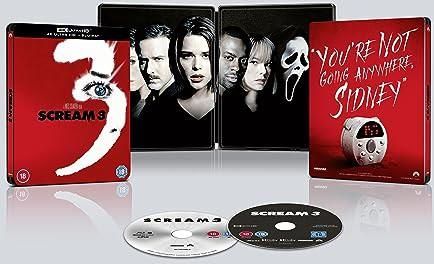 Scream 3 (steelbook) (Krzyk 3) (Blu-Ray 4K)+(Blu-Ray)