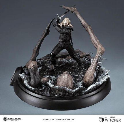 Dark Horse The Witcher 3 Statue Geralt vs. Kikimora 21cm