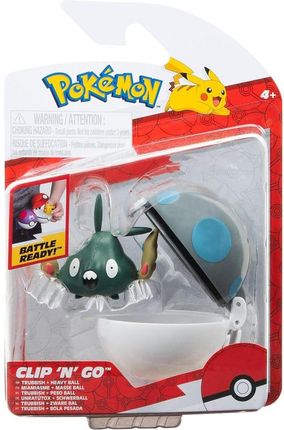 Pokemon Clip'n'Go Trubbish & Poke Ball