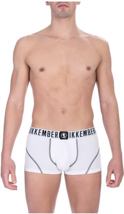 Bokserki marki Bikkembergs model BKK1UTR06BI kolor Biały. Bielizna Męskie. Sezon: Cały rok