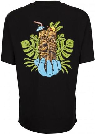 koszulka SANTA CRUZ - Tiki Hand T-shirt Black (BLACK) rozmiar: M