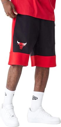Spodenki sportowe męskie New Era NBA Colour Block Short Bulls 60416373 Rozmiar: M