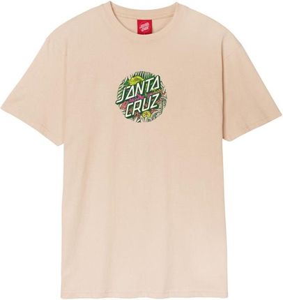 koszulka SANTA CRUZ - Asp Flores Dot Front T-Shirt Oat (OAT) rozmiar: M