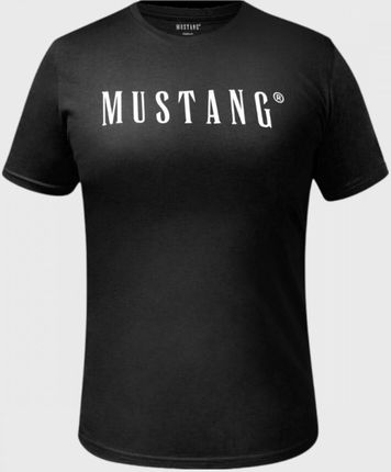 Koszulka Bawełniana Mustang Męska Czarna 4222-2100-400