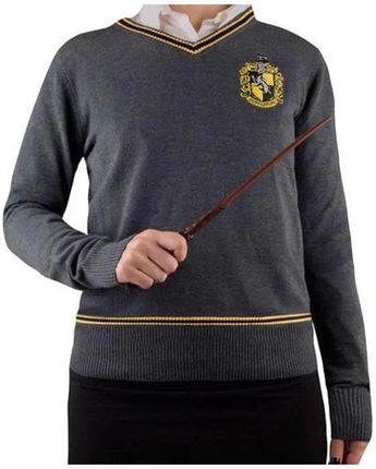 Harry Potter - Hufflepuff - Grey Knitted (Small) - Sweter -