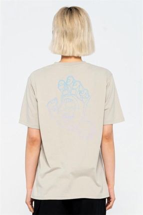 koszulka SANTA CRUZ - Void Hand Fade T-Shirt Silver (SILVER) rozmiar: 14