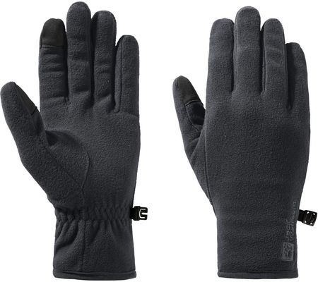 Rękawice polarowe Jack Wolfskin Real Stuff Glove 1911601-6000 – Czarny