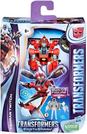Hasbro Transformers EarthSpark, figurka Terran Twitch Class Deluxe F6734
