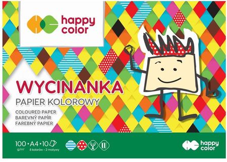 Gdd Blok Wycinanka A4 10K 100G Happy Color