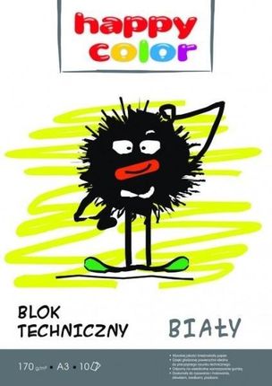 Gdd Blok Techniczny A3 10K Happy Color
