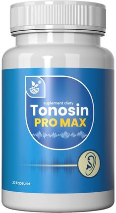 Tonosin Pro Max - poprawa słuchu 30 kapsułek