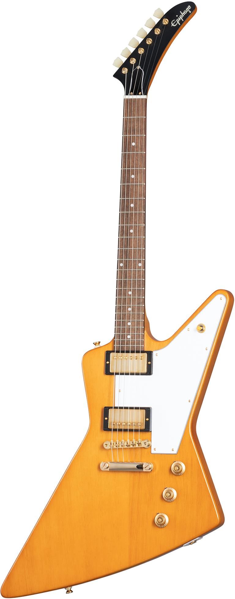 ギター Epiphone Korina Explorer Aged Natural Epiphone 1958 Korina Explorer Aged Natural | Polska