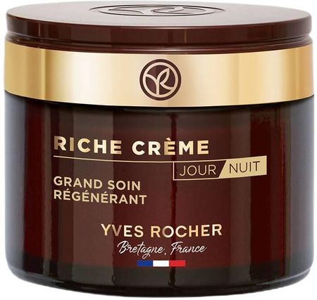 Krem Yves Rocher Riche Creme Przeciwzmarszczkowy Intensywnie Regenerujący na dzień i noc 75 ml
