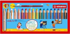 Zdjęcie Stabilo Kredki Woody 3W1 18 Kol Temperówka - Mosina