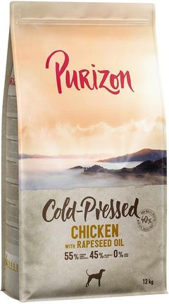 Purizon Coldpressed Kurczak Z Olejem Rzepakowym 2x12kg