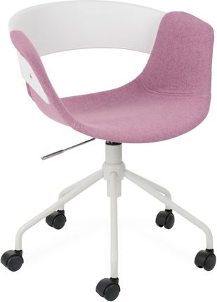 Krzesło obrotowe Forma Move Pink dla dziecka do pokoju ucznia