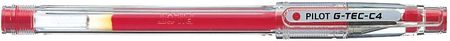 Długopis Żelowy Pilot G-Tec-C4 Czerwony