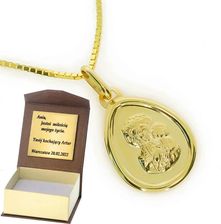 Złoty medalik Próby 585 gr. 0,69