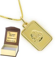 Złoty medalik Próby 585 gr. 0,82