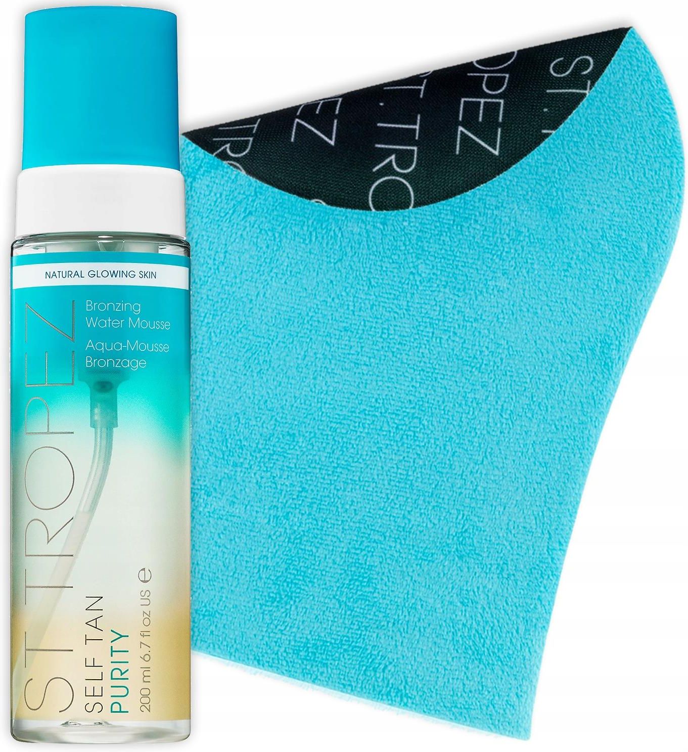 St.Tropez Self Tan Purity Bronzing Water Mousse + Rękawica Opinie i