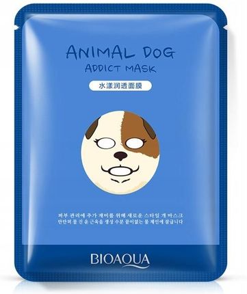 Bioaqua Animal Dog Mask Maska Do Twarzy x10szt