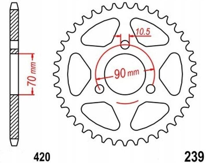 Cz Ci Motocyklowe Italyracing Z Batka Tylna Honda Mbx Mt Mtx R Opinie I