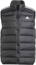 Zdjęcie Bezrękawnik męski adidas ESSENTIALS 3-STRIPES LIGHT DOWN czarny HZ5728 - Chocz