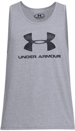 Koszulka Under Armour Sportstyle Logo Tank M 1329589-036 : Rozmiar - M
