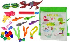 Zdjęcie Leantoys Zestaw Zabawek Do Nurkowania Dinozaur - Szamotuły
