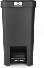 Zdjęcie Brabantia Kosz Na Śmieci Pedałowy Stepup 16 L Ciemnoszary Z Recyklingu - Supraśl
