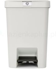 Zdjęcie Brabantia Kosz Na Śmieci Pedałowy Stepup 25 L Jasnoszary Z Recyklingu - Supraśl