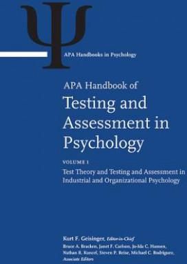 APA handbook of testing and assessment in psychology