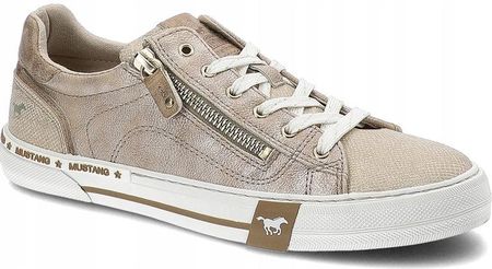 【LOTSYOU】Camel Crest Mustang Beige Beżowe Sneakersy Mustang Buty Damskie - Ceny i opinie - Ceneo.pl