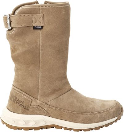 Damskie Śniegowce Jack Wolfskin Queenstown Texapore Boot H W 4053541-5136 – Beżowy