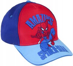 Zdjęcie Czapka z daszkiem dziecięca bejsbolówka Spiderman niebieski daszek - Wrocław