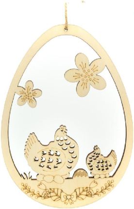 Aliga Jajko Drewniane Do Powieszenia 25Cm - zdjęcie 2