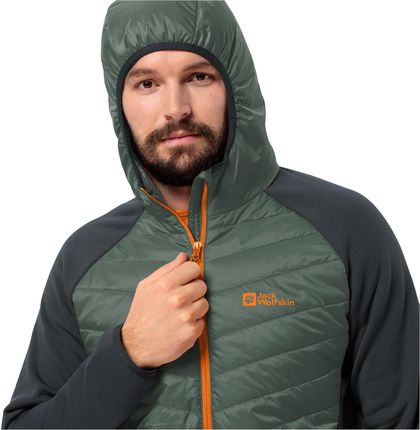 Jack Wolfskin M ska Kurtka Routeburn Pro Hybrid M 1710511 4311 Zielony Ceny i opinie Ceneo.pl