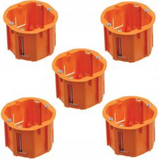 Zdjęcie Pawbol Puszka Instalacyjna 60Mm Podtynkowa Głęboka 5szt. (A0040P) - Solec Kujawski