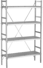 Bartscher Regał System Regałowy Kit 4 B1070 4 Półki Regulowane 1140X360X1790Mm