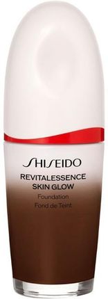 Shiseido Revitalessence Skin Glow Foundation Self-Refreshing Foundation Lekki Podkład Z Rozświetlającym Efektem Spf 30 Odcień Obsidian 30 Ml