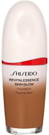Shiseido Revitalessence Skin Glow Foundation Self-Refreshing Foundation Lekki Podkład Z Rozświetlającym Efektem Spf 30 Odcień Topaz 30 Ml