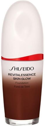 Shiseido Revitalessence Skin Glow Foundation Self-Refreshing Foundation Lekki Podkład Z Rozświetlającym Efektem Spf 30 Odcień Mahogany 30 Ml