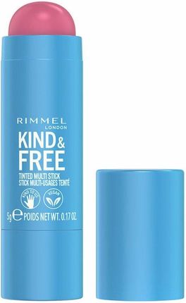 Rimmel Kind & Free Wielofunkcyjny Kosmetyk Do Makijażu Oczu Ust I Twarzy Odcień 003 Pink Heat 5 G