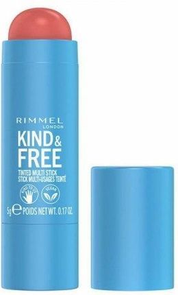 Rimmel Kind & Free Wielofunkcyjny Kosmetyk Do Makijażu Oczu Ust I Twarzy Odcień 001 Caramel Dusk 5 G